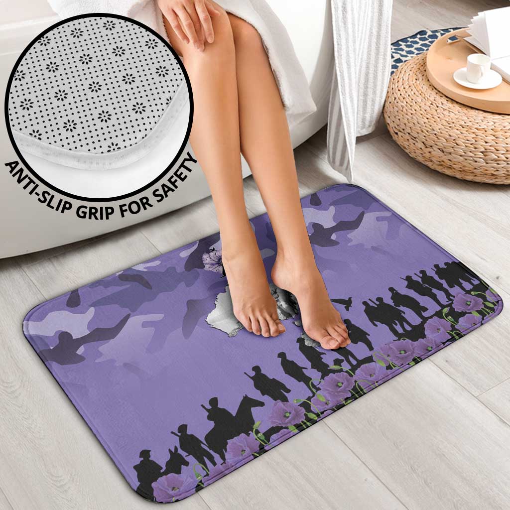 ANZAC Day Bathroom Set Lest We Forget the Animals Too LT19 - Polynesian Pride