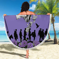 ANZAC Day Beach Blanket Lest We Forget the Animals Too LT19 - Polynesian Pride