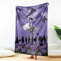 ANZAC Day Blanket Lest We Forget the Animals Too LT19 - Polynesian Pride