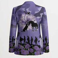 ANZAC Day Blazer Lest We Forget the Animals Too LT19 - Polynesian Pride