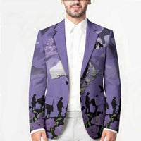 ANZAC Day Blazer Lest We Forget the Animals Too LT19 - Polynesian Pride
