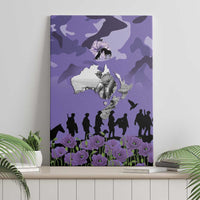 ANZAC Day Canvas Wall Art Lest We Forget the Animals Too LT19 - Polynesian Pride