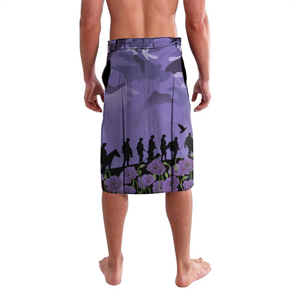 ANZAC Day Lavalava Lest We Forget the Animals Too LT19 - Polynesian Pride