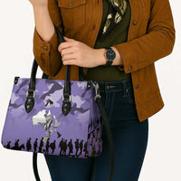 ANZAC Day Leather Bag Lest We Forget the Animals Too LT19 - Polynesian Pride