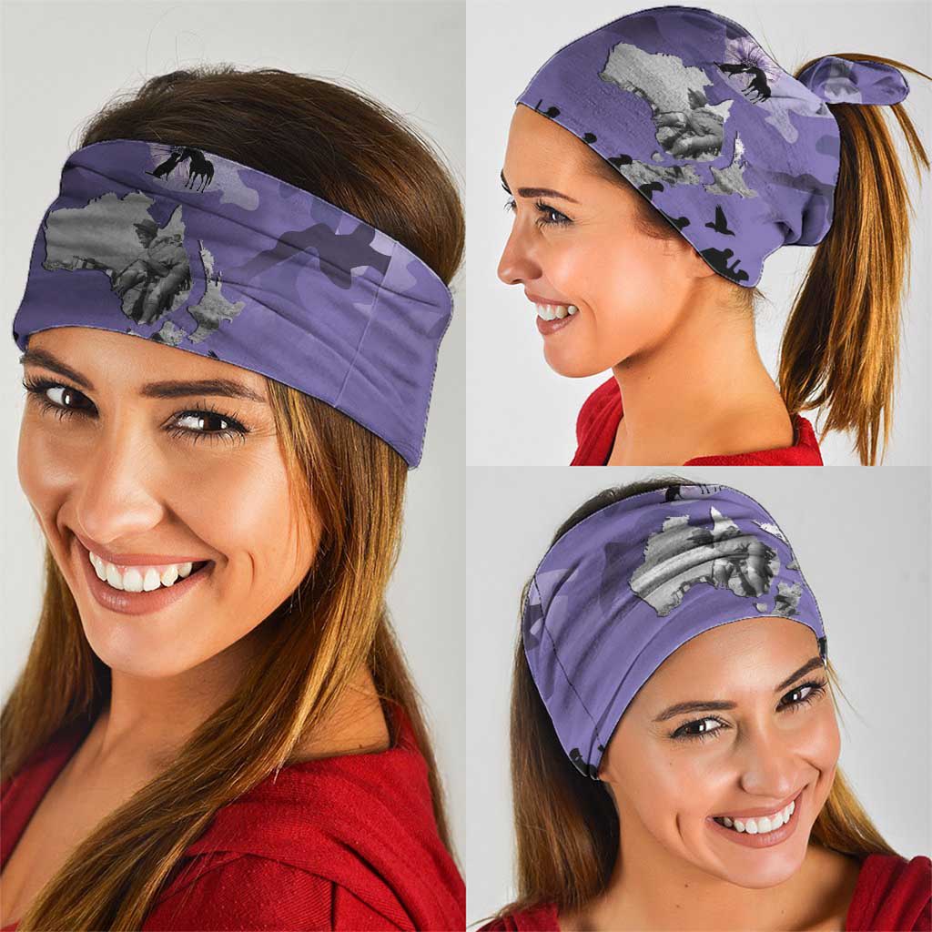 ANZAC Day Neck Gaiter Lest We Forget the Animals Too LT19 - Polynesian Pride