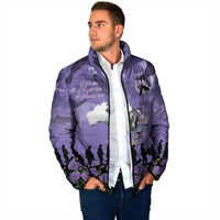 ANZAC Day Padded Jacket Lest We Forget the Animals Too LT19 - Polynesian Pride