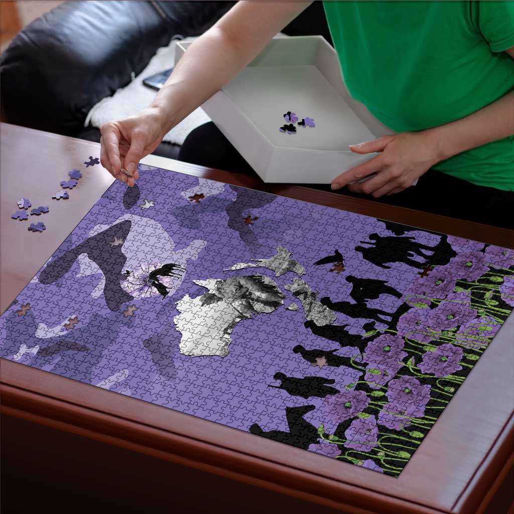 ANZAC Day Puzzle Lest We Forget the Animals Too LT19 - Polynesian Pride