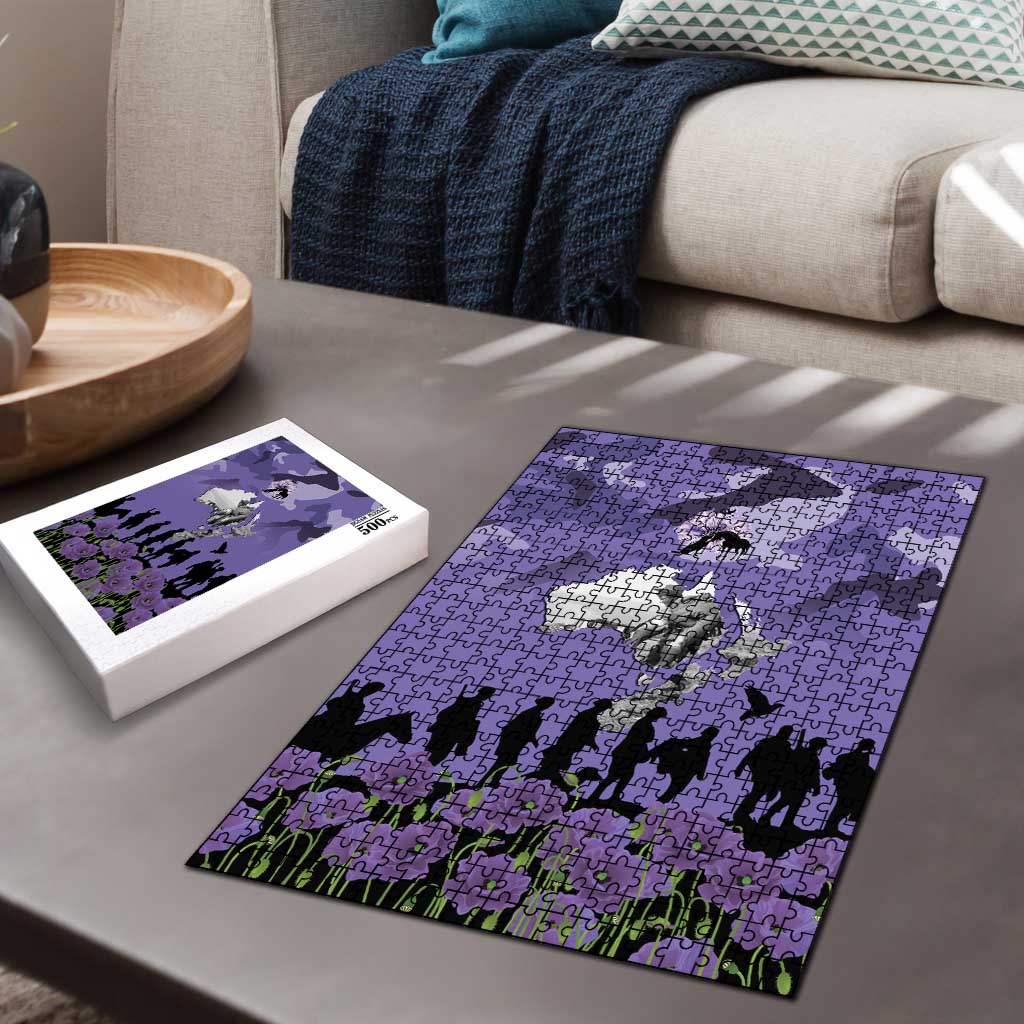 ANZAC Day Puzzle Lest We Forget the Animals Too LT19 - Polynesian Pride