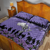 ANZAC Day Quilt Bed Set Lest We Forget the Animals Too LT19 - Polynesian Pride
