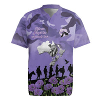 ANZAC Day Rugby Jersey Lest We Forget the Animals Too
