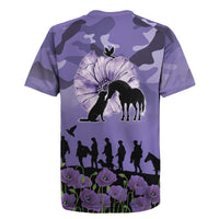 ANZAC Day Rugby Jersey Lest We Forget the Animals Too