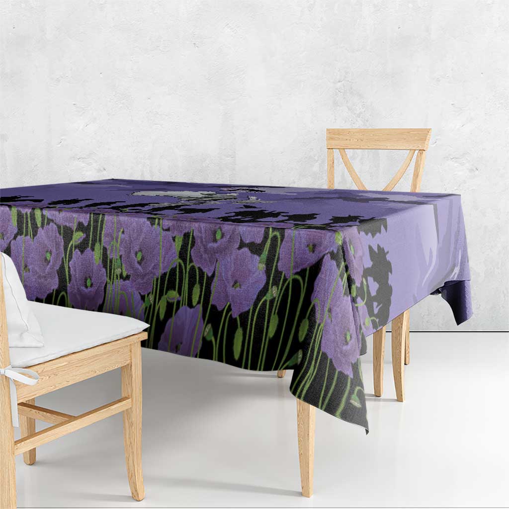 ANZAC Day Tablecloth Lest We Forget the Animals Too LT19 - Polynesian Pride