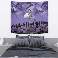 ANZAC Day Tapestry Lest We Forget the Animals Too LT19 - Polynesian Pride