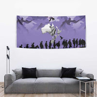 ANZAC Day Tapestry Lest We Forget the Animals Too LT19 - Polynesian Pride