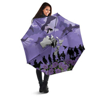 ANZAC Day Umbrella Lest We Forget the Animals Too LT19 - Polynesian Pride