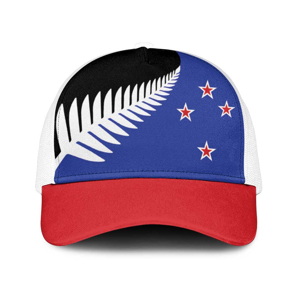 New Zealand Mesh Trucker Cap National Flag Style - Polynesian Pride