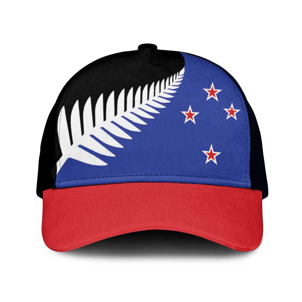 New Zealand Mesh Trucker Cap National Flag Style - Polynesian Pride
