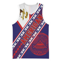 American Samoa Flag Day Basketball Jersey Polynesian Tribal Tattoo Eagle Art