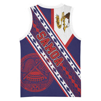 American Samoa Flag Day Basketball Jersey Polynesian Tribal Tattoo Eagle Art