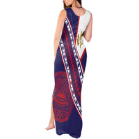 American Samoa Flag Day Tank Maxi Dress Polynesian Tribal Tattoo Eagle Art LT19 - Polynesian Pride