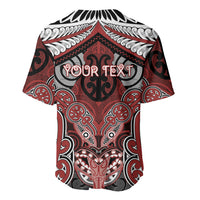 Aotearoa Iwi Ngapuhi Personalised Baseball Jersey Maori Kowhaiwhai Pattern