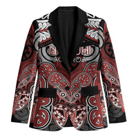 Aotearoa Iwi Ngapuhi Personalised Blazer Maori Kowhaiwhai Pattern