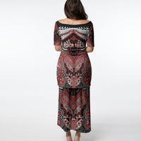 Aotearoa Iwi Ngapuhi Personalised Puletasi Maori Kowhaiwhai Pattern
