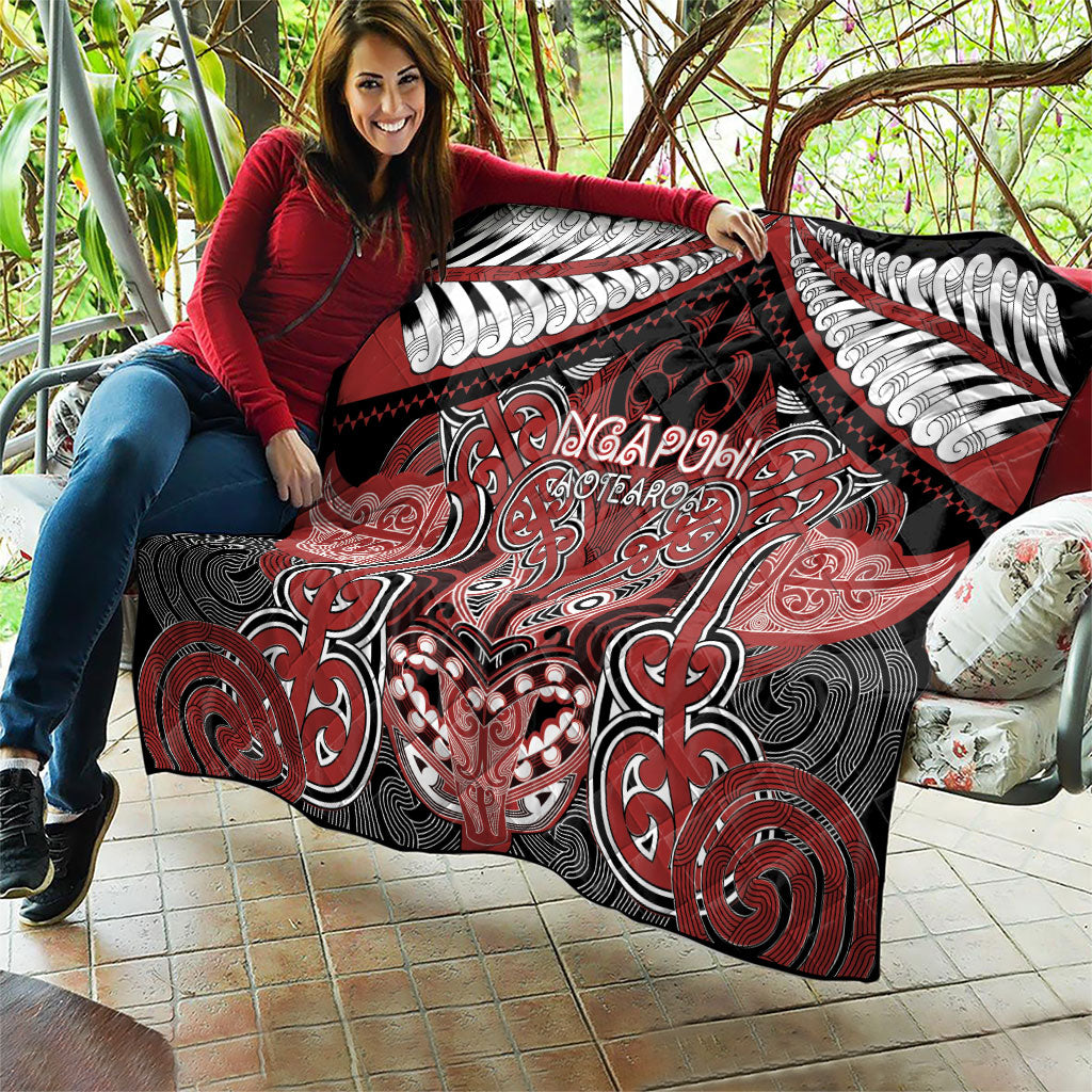 Aotearoa Iwi Ngapuhi Quilt Maori Kowhaiwhai Pattern