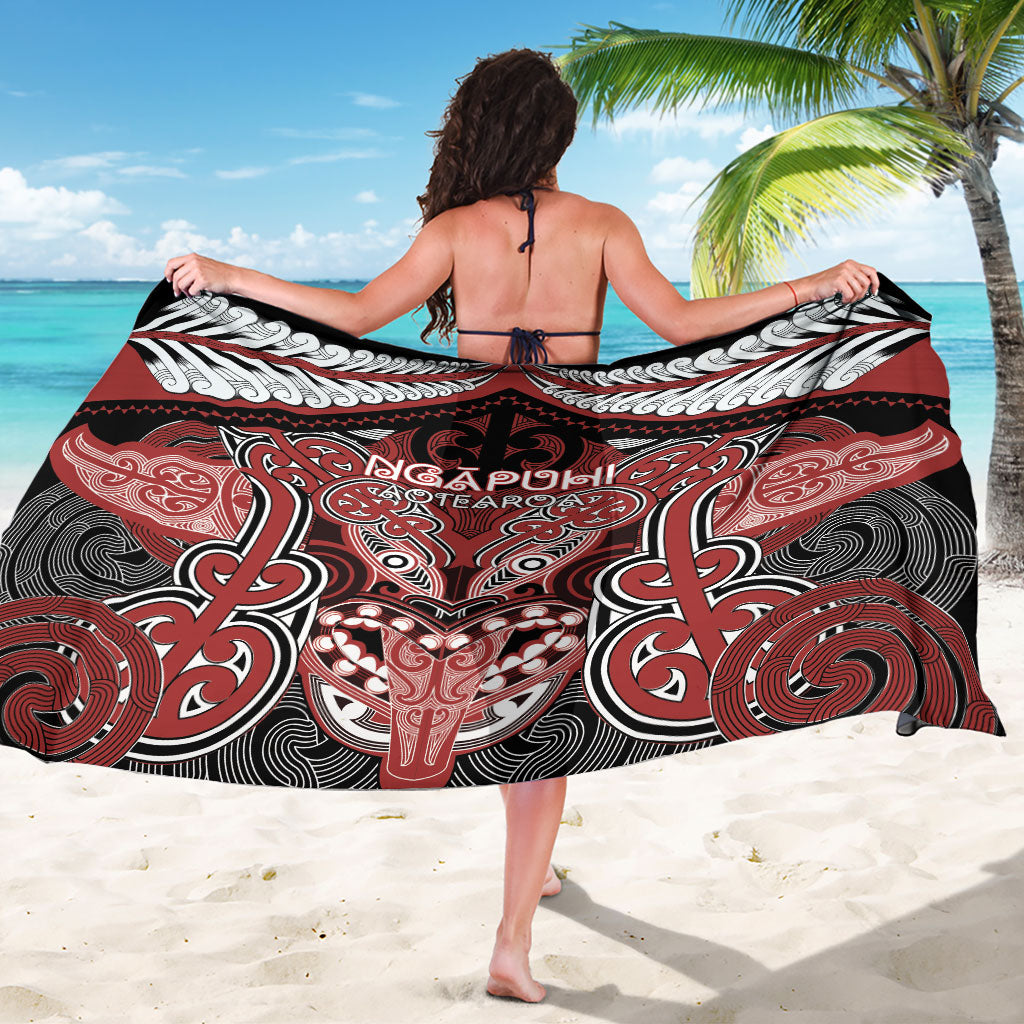 Aotearoa Iwi Ngapuhi Sarong Maori Kowhaiwhai Pattern
