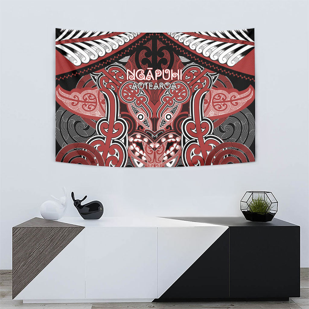 Aotearoa Iwi Ngapuhi Tapestry Maori Kowhaiwhai Pattern