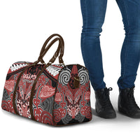 Aotearoa Iwi Ngapuhi Travel Bag Maori Kowhaiwhai Pattern