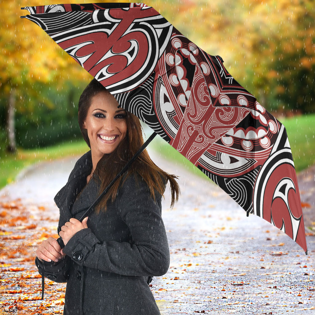 Aotearoa Iwi Ngapuhi Umbrella Maori Kowhaiwhai Pattern