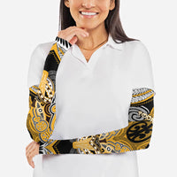 Aotearoa Iwi Ngati Whatua Personalised Arm Sleeves Maori Kowhaiwhai Pattern