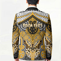 Aotearoa Iwi Ngati Whatua Personalised Blazer Maori Kowhaiwhai Pattern