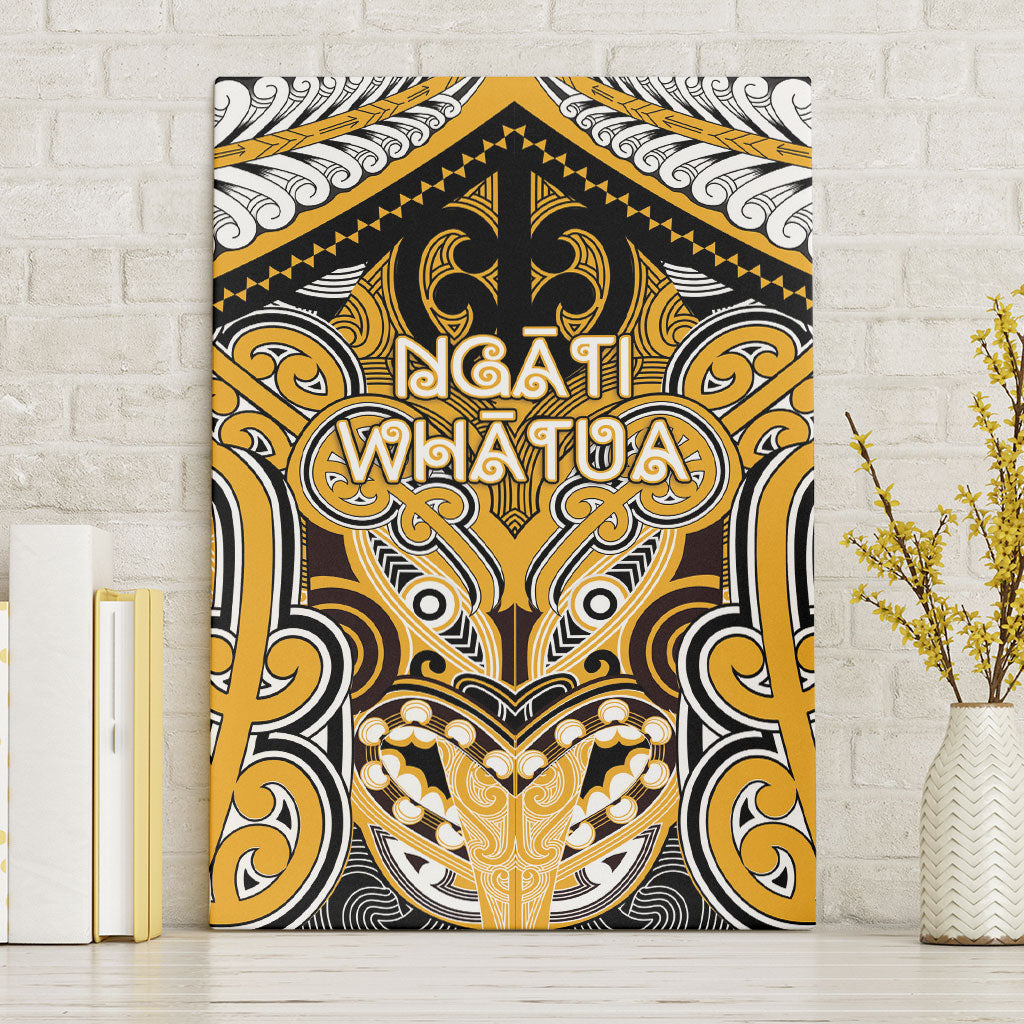 Aotearoa Iwi Ngati Whatua Canvas Wall Art Maori Kowhaiwhai Pattern