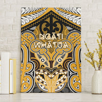 Aotearoa Iwi Ngati Whatua Canvas Wall Art Maori Kowhaiwhai Pattern