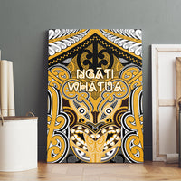 Aotearoa Iwi Ngati Whatua Canvas Wall Art Maori Kowhaiwhai Pattern