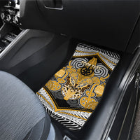 Aotearoa Iwi Ngati Whatua Personalised Car Mats Maori Kowhaiwhai Pattern