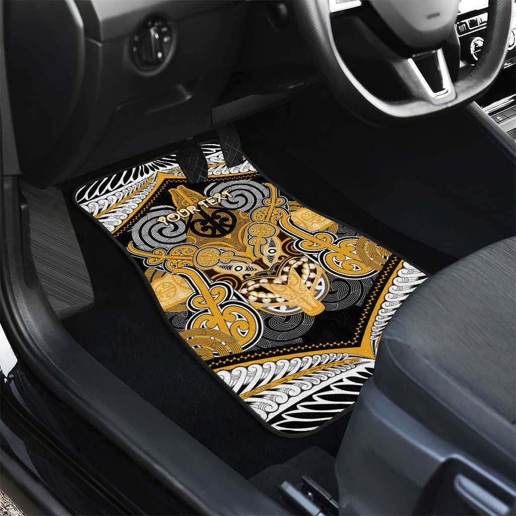 Aotearoa Iwi Ngati Whatua Personalised Car Mats Maori Kowhaiwhai Pattern