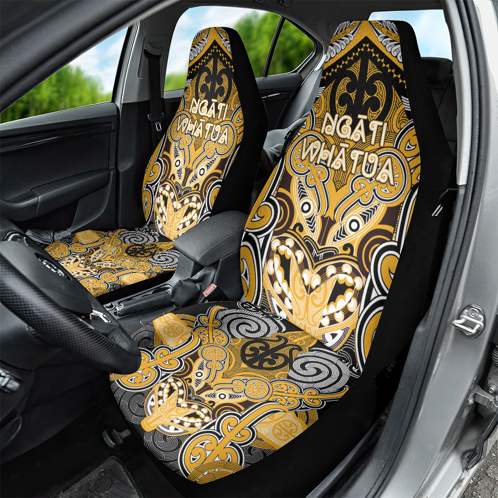Aotearoa Iwi Ngati Whatua Car Seat Cover Maori Kowhaiwhai Pattern