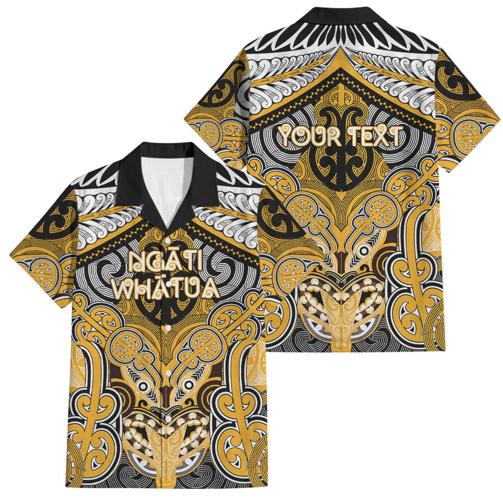 Aotearoa Iwi Ngati Whatua Personalised Family Matching Mermaid Dress and Hawaiian Shirt Maori Kowhaiwhai Pattern