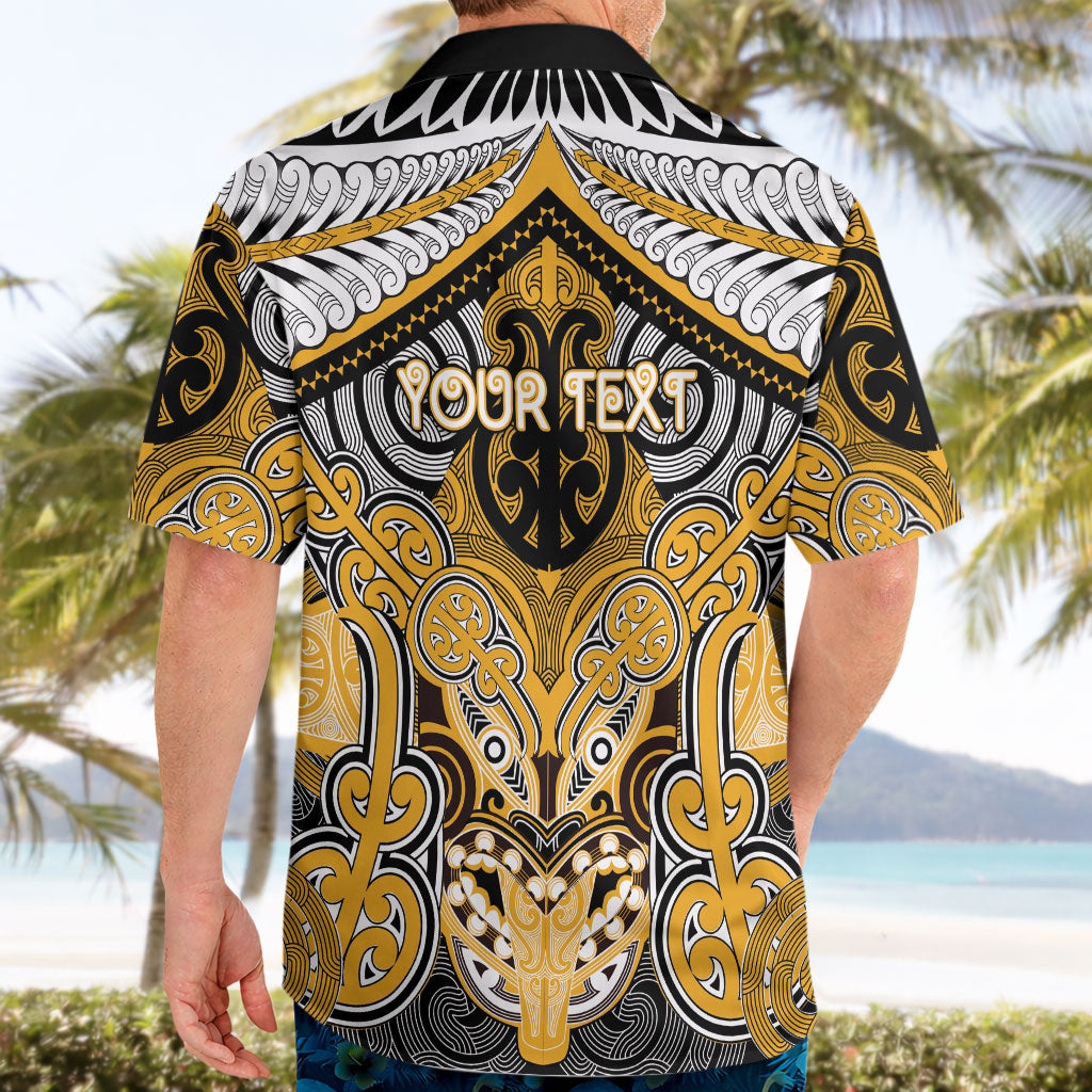Aotearoa Iwi Ngati Whatua Personalised Hawaiian Shirt Maori Kowhaiwhai Pattern