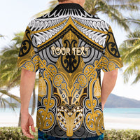 Aotearoa Iwi Ngati Whatua Personalised Hawaiian Shirt Maori Kowhaiwhai Pattern
