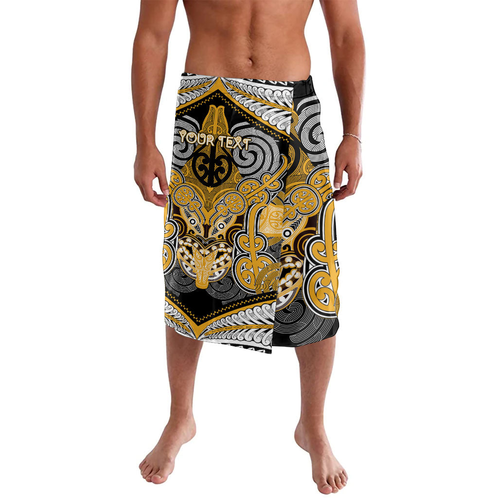 Aotearoa Iwi Ngati Whatua Personalised Lavalava Maori Kowhaiwhai Pattern