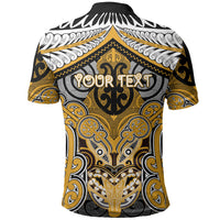 Aotearoa Iwi Ngati Whatua Personalised Polo Shirt Maori Kowhaiwhai Pattern