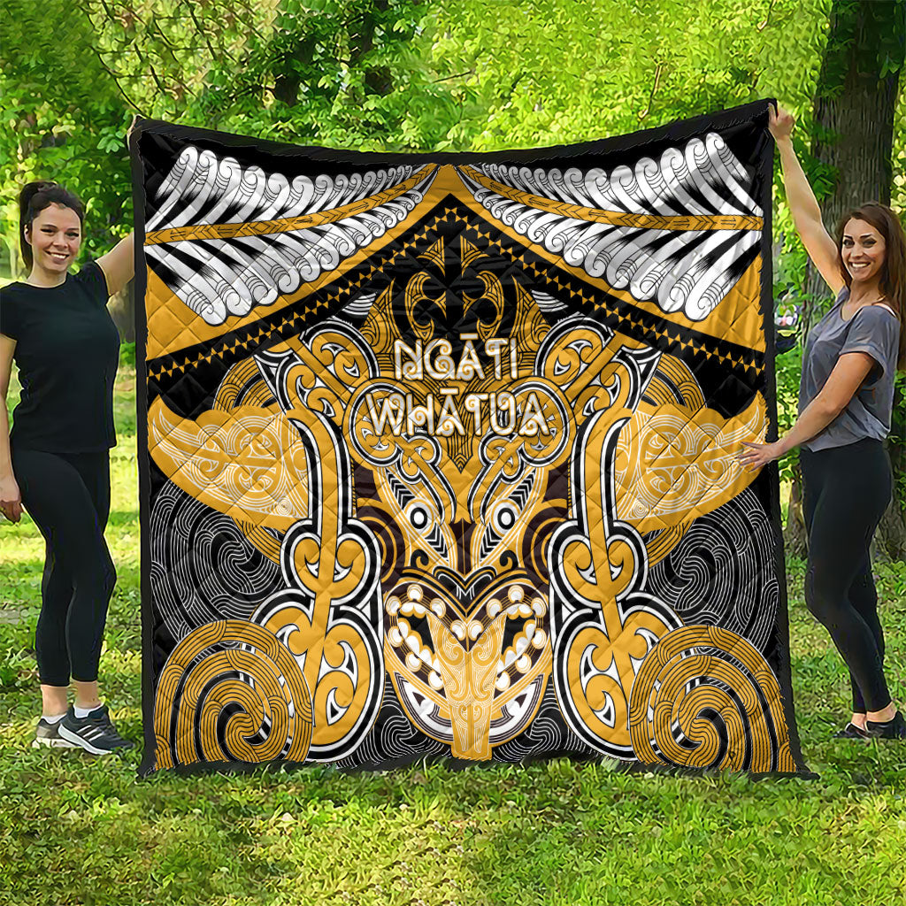 Aotearoa Iwi Ngati Whatua Quilt Maori Kowhaiwhai Pattern
