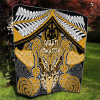 Aotearoa Iwi Ngati Whatua Quilt Maori Kowhaiwhai Pattern