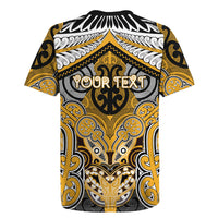 Aotearoa Iwi Ngati Whatua Personalised Rugby Jersey Maori Kowhaiwhai Pattern