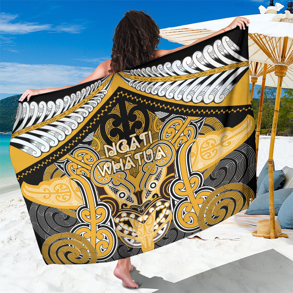 Aotearoa Iwi Ngati Whatua Sarong Maori Kowhaiwhai Pattern