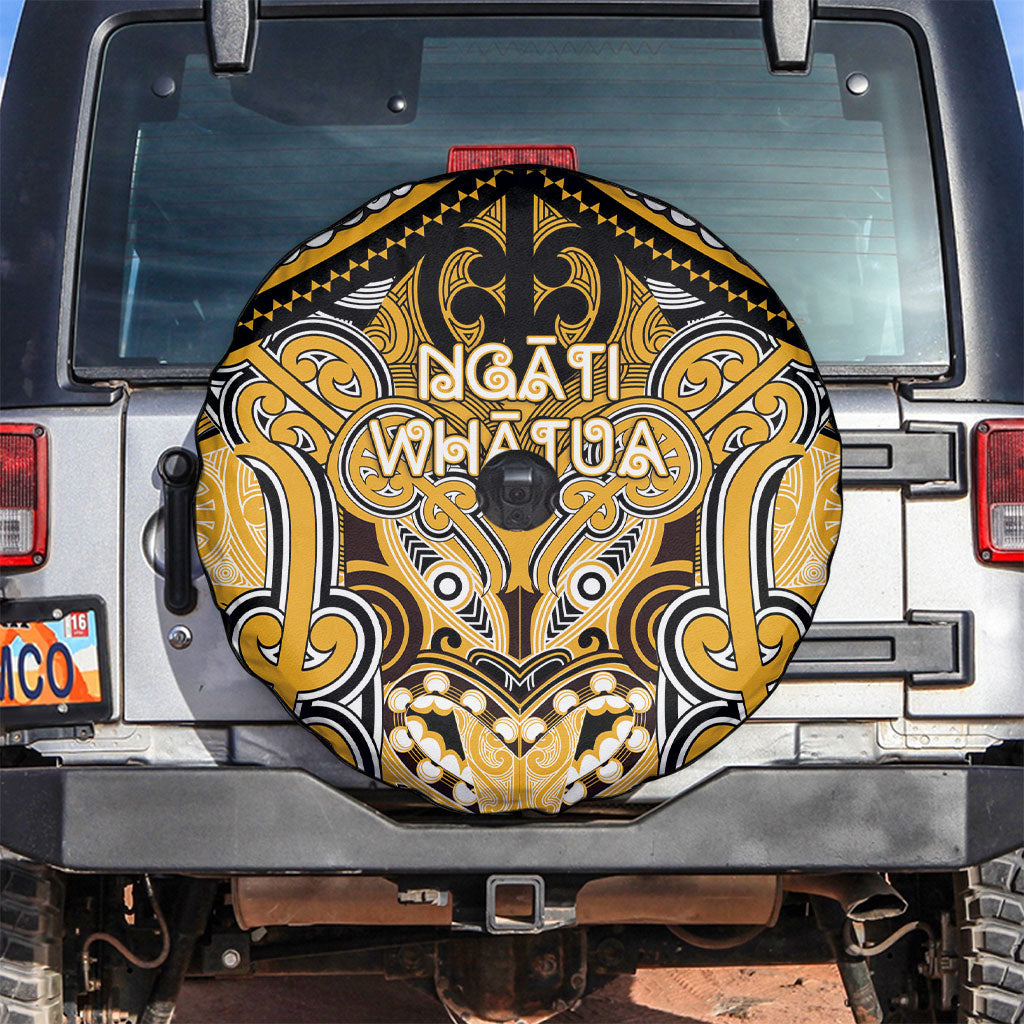 Aotearoa Iwi Ngati Whatua Spare Tire Cover Maori Kowhaiwhai Pattern